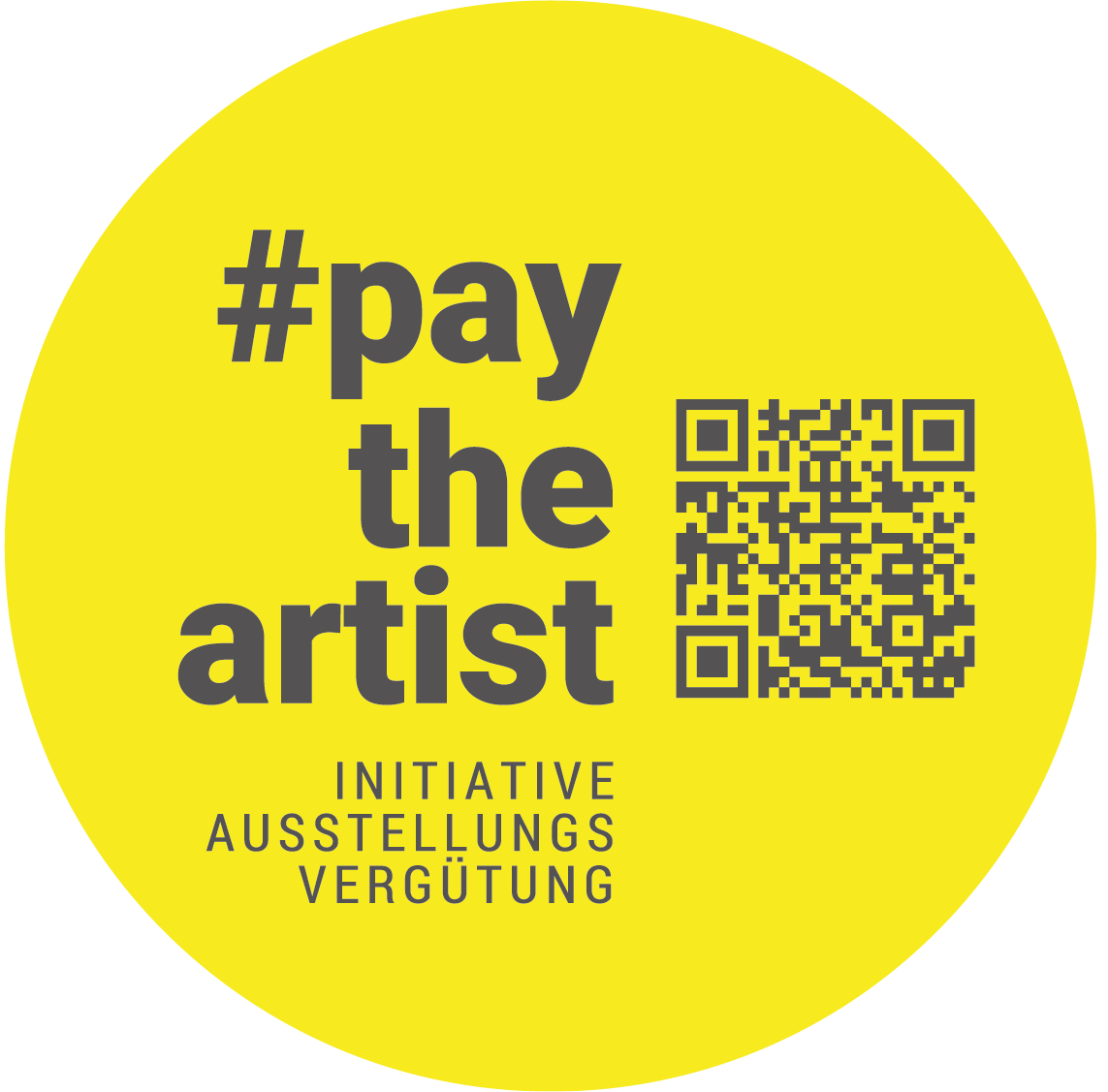 Initiative pay the artist